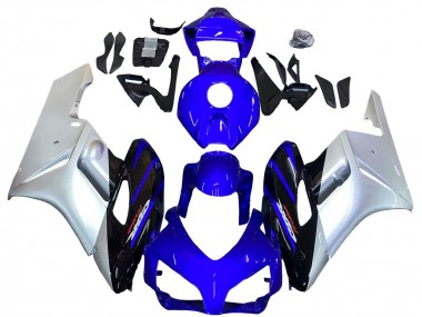 Comprar Carenados Moto Honda CBR1000RR 2004-2005 - Plata Azul Negro Brillante