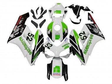 Comprar Carenados Moto Honda CBR1000RR 2004-2005 - Blanco Verde Negro Brillante Hannspree 52