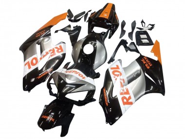 Comprar Carenados Moto Honda CBR1000RR 2004-2005 - Naranja Plata Negro Brillante Repsol