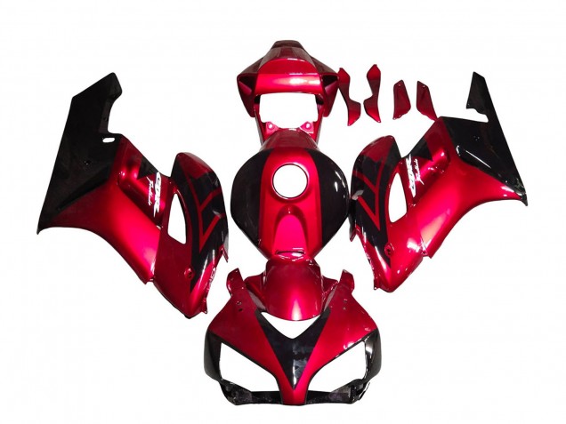 Comprar Carenados Moto Honda CBR1000RR 2004-2005 - Rojo Negro Brillante Raya
