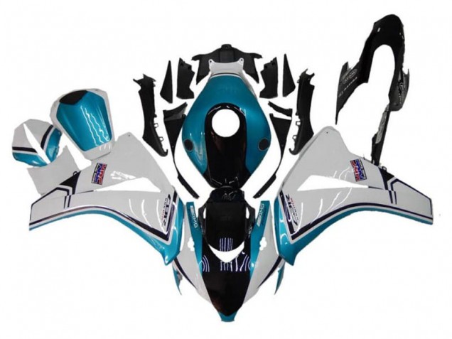Comprar Carenados Moto Honda CBR1000RR 2008-2011 - Blanco Azul Negro Brillante