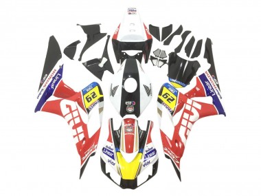 Comprar Carenados Moto Honda CBR1000RR 2006-2007 - Blanco Rojo Amarillo Azul Negro Givi Elf UniBat 29