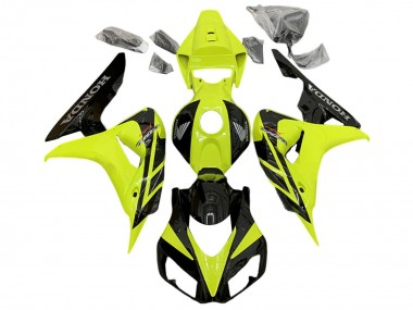 Comprar Carenados Moto Honda CBR1000RR 2006-2007 - Amarillo Negro Brillante