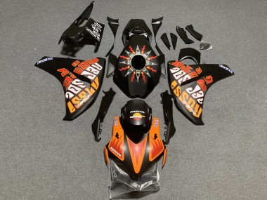 Comprar Carenados Moto Honda CBR1000RR 2008-2011 - Negro Mate Naranja Repsol Rossi