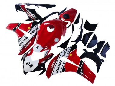 Comprar Carenados Moto Honda CBR1000RR 2008-2011 - Blanco Rojo Negro Brillante Carrera 24