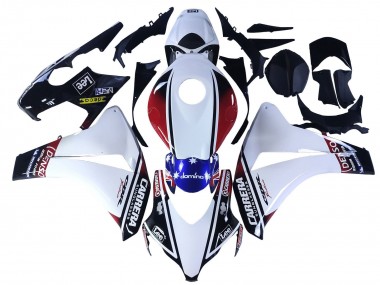 Comprar Carenados Moto Honda CBR1000RR 2008-2011 - Blanco Rojo Azul Negro Estrella Lee Carrera