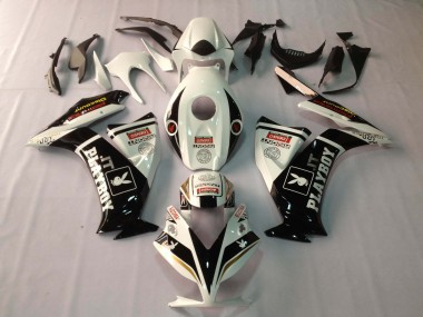 Comprar Carenados Moto Honda CBR1000RR 2012-2016 - Blanco Negro Brillante Rizoma Playboy