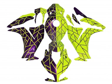 Comprar Carenados Moto Honda CBR1000RR 2012-2016 - Púrpura Amarillo