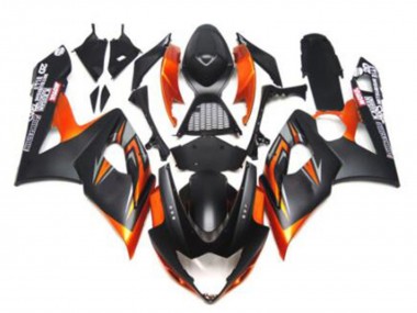Comprar Carenados Moto Suzuki GSXR 1000 2005-2006 - Negro Brillante Negro Mate Negro Naranja