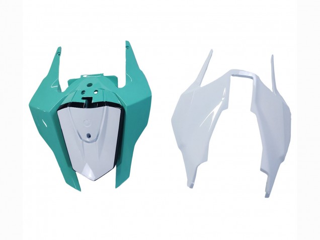 Comprar Carenados Moto Honda CBR1000RR 2017-2023 - Blanco Azul Claro Negro Brillante