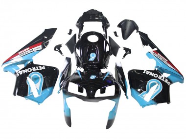Comprar Carenados Moto Honda CBR600RR 2003-2004 - Azul Claro Rojo Negro Brillante Dunlop