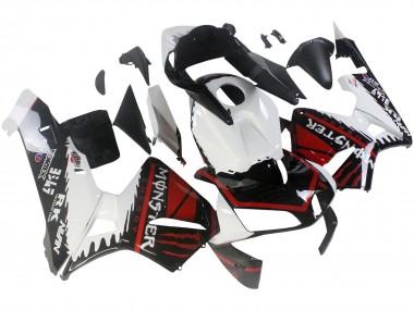 Comprar Carenados Moto Honda CBR600RR 2003-2004 - Blanco Rojo Negro Brillante Monstruo