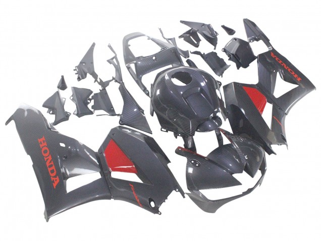 Comprar Carenados Moto Honda CBR600RR 2013-2023 - Negro FibraCarbono Rojo