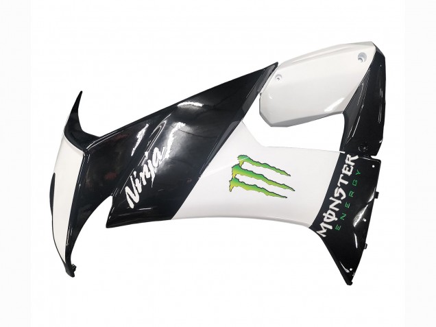 Comprar Carenados Moto Kawasaki ZX10R 2008-2010 - Negro Brillante Blanco Verde Monstruo Elf
