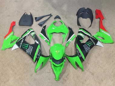 Comprar Carenados Moto Kawasaki ZX10R 2008-2010 - Verde Blanco Negro Rojo Monstruo