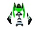 Comprar Carenados Moto Kawasaki ZX10R 2008-2010 - Verde Blanco Rojo Negro Monstruo Elf 66