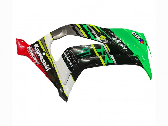 Comprar Carenados Moto Kawasaki ZX10R 2011-2015 - Verde Amarillo Negro Blanco Elf Monstruo