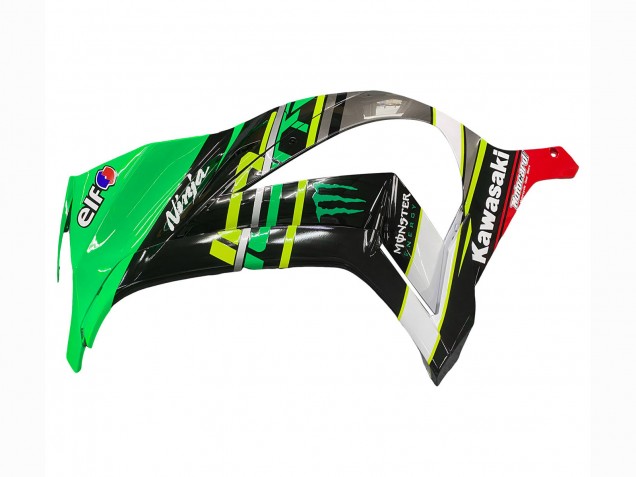 Comprar Carenados Moto Kawasaki ZX10R 2011-2015 - Verde Amarillo Negro Blanco Elf Monstruo