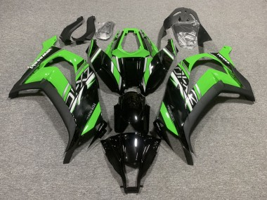 Comprar Carenados Moto Kawasaki ZX10R 2011-2015 - Verde Negro Brillante Negro Mate