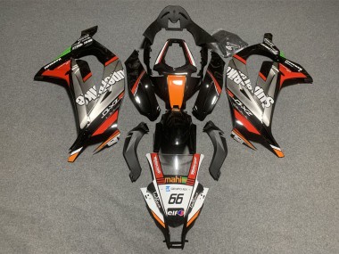 Comprar Carenados Moto Kawasaki ZX10R 2011-2015 - Blanco Naranja Negro Mahi Elf 66 Superbike