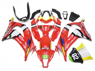 Comprar Carenados Moto Kawasaki ZX10R 2011-2015 - Rojo Amarillo Blanco Negro Verde Azul Trick Star 02