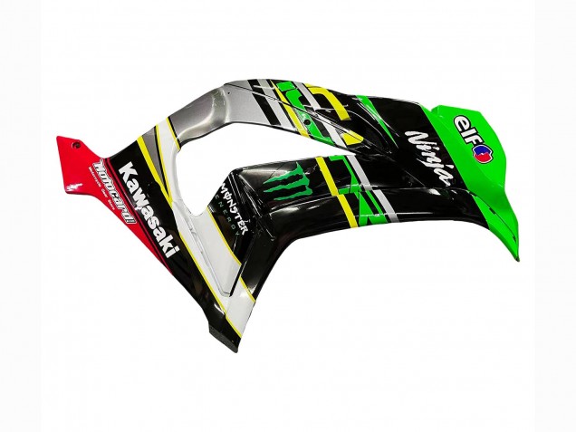 Comprar Carenados Moto Kawasaki ZX10R 2016-2020 - Verde Amarillo Rojo Negro Elf Monstruo