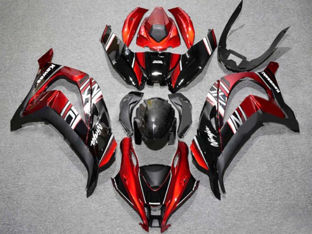 Comprar Carenado Moto Kawasaki ZX10R 2016-2020 - Rojo Negro Brillante Blanco