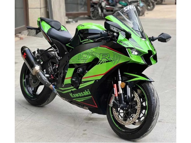 Comprar Carenados Moto Kawasaki ZX10R 2021-2025 - Verde Negro Brillante