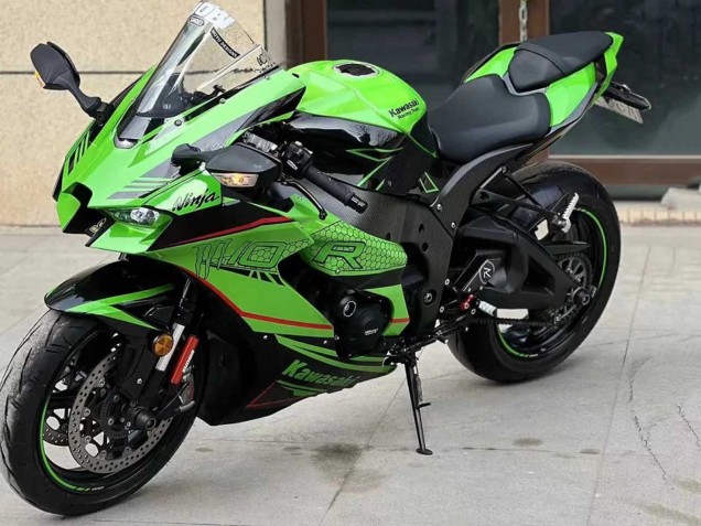 Comprar Carenados Moto Kawasaki ZX10R 2021-2025 - Verde Negro Brillante
