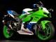 Comprar Carenados Moto Kawasaki ZX10R 2021-2025 - Blanco Verde Azul Negro