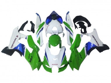 Comprar Carenados Moto Kawasaki ZX10R 2021-2025 - Blanco Verde Azul Negro