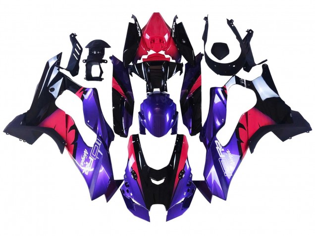 Comprar Carenados Moto Kawasaki ZX10R 2021-2025 - Rojo Negro Púrpura Blanco