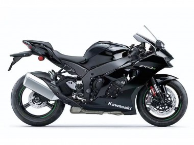 Comprar Carenados Moto Kawasaki ZX10R 2021-2025 - Negro Blanco Verde Calcomanía