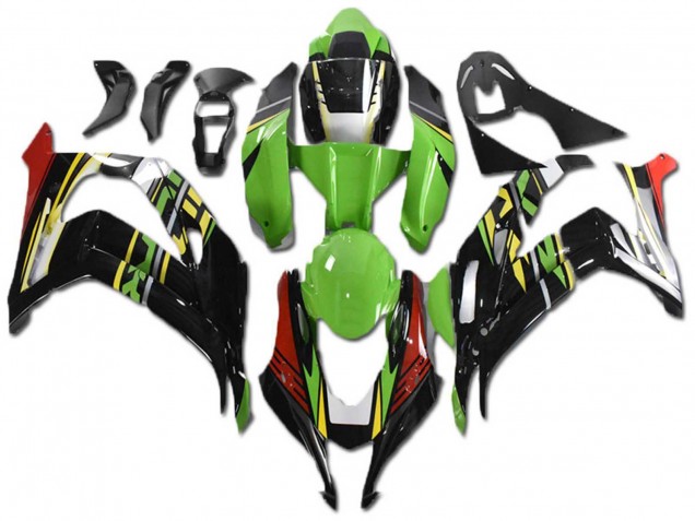 Comprar Carenados Moto Kawasaki ZX10R 2021-2025 - Verde Amarillo Rojo Negro