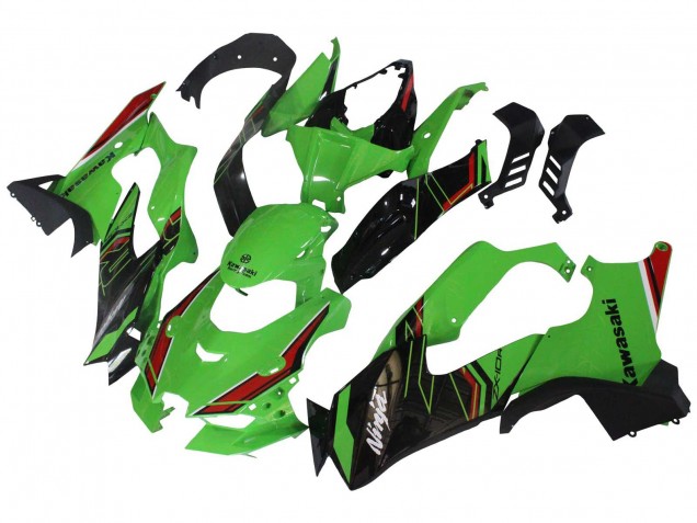 Comprar Carenados Moto Kawasaki ZX10R 2021-2025 - Verde Negro Rojo