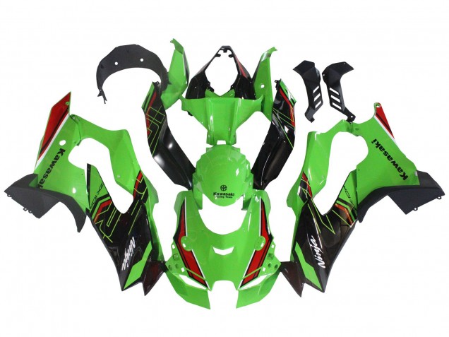 Comprar Carenados Moto Kawasaki ZX10R 2021-2025 - Verde Negro Rojo