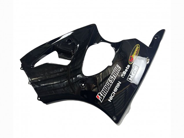 Comprar Carenados Moto Kawasaki ZX6R 1998-1999 - Negro Brillante Amarillo Elf Bridgestone