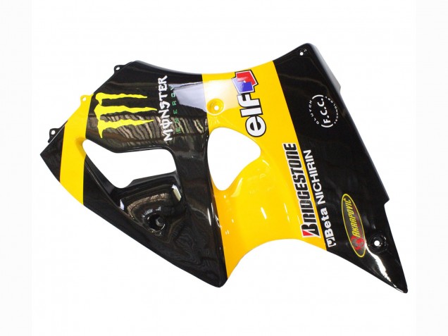 Comprar Carenados Moto Kawasaki ZX6R 1998-1999 - Amarillo Negro Monstruo Elf Bridgestone