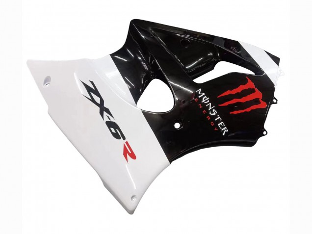 Comprar Carenados Moto Kawasaki ZX6R 2000-2002 - Blanco Negro Rojo Monstruo