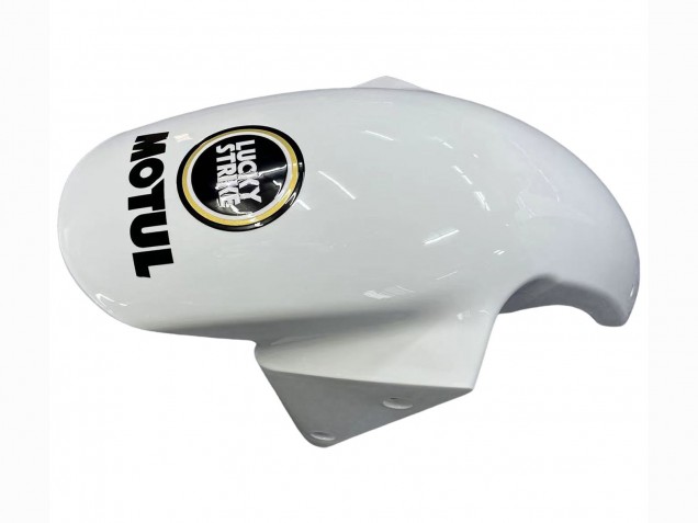 Comprar Carenados Moto Kawasaki ZX6R 2003-2004 - Blanco Negro Motul Lucky Strike