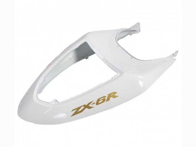 Comprar Carenados Moto Kawasaki ZX6R 2005-2006 - Blanco Negro Oro Ninja