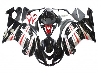 Comprar Carenados Moto Kawasaki ZX6R 2007-2008 - Negro Plata Rojo Ninja