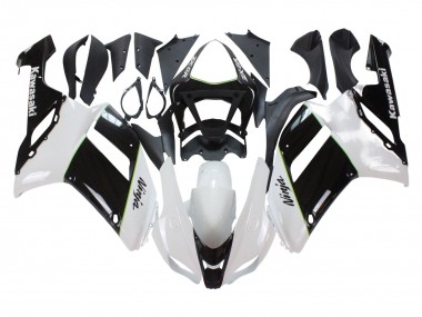 Comprar Carenados Moto Kawasaki ZX6R 2007-2008 - Negro Blanco Ninja