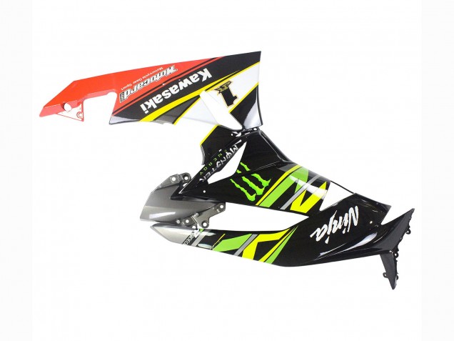 Comprar Carenados Moto Kawasaki ZX6R 2009-2012 - Verde Negro Brillante Amarillo Blanco Rojo Elf Monstruo
