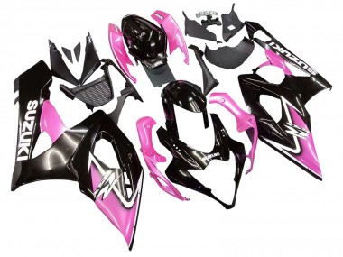 Comprar Carenados Moto Suzuki GSXR 1000 2005-2006 - Negro Brillante Rosa