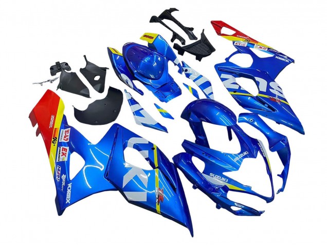 Comprar Carenados Moto Suzuki GSXR 1000 2005-2006 - Azul Amarillo Rojo Blanco