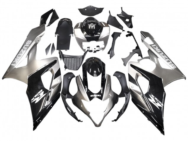 Comprar Carenados Moto Suzuki GSXR 1000 2005-2006 - Negro Brillante Gris