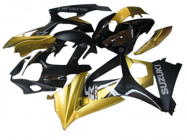 Comprar Carenados Moto Suzuki GSXR 1000 2007-2008 - Oro Negro Plata Calcomanía