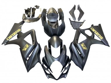 Comprar Carenados Moto Suzuki GSXR 1000 2007-2008 - Negro Mate Oro Calcomanía