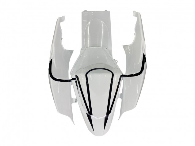 Comprar Carenados Moto Suzuki GSXR 1000 2007-2008 - Blanco Negro Alstare Corona Motul